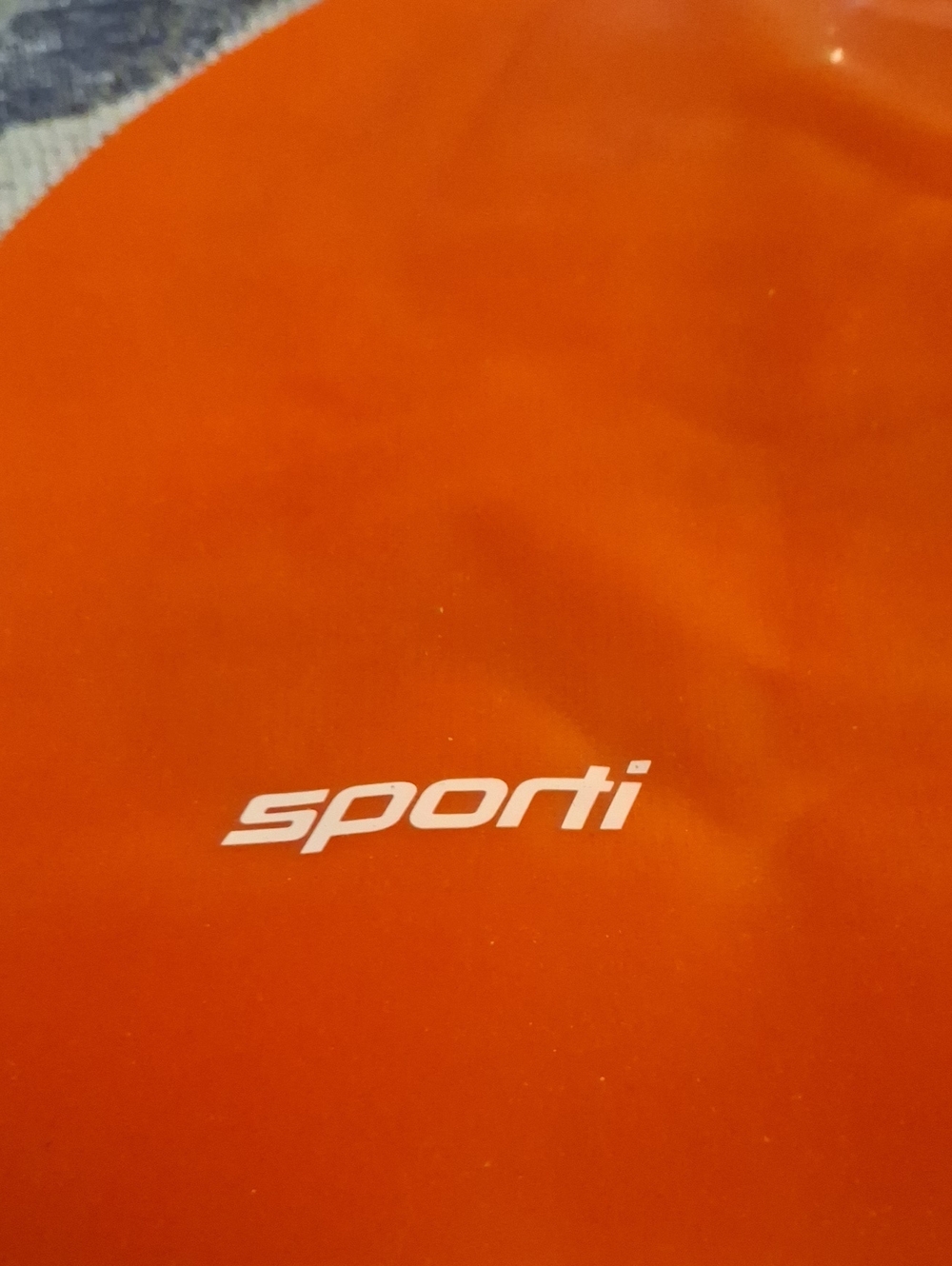 Men’s Orange Swim/Active Cap